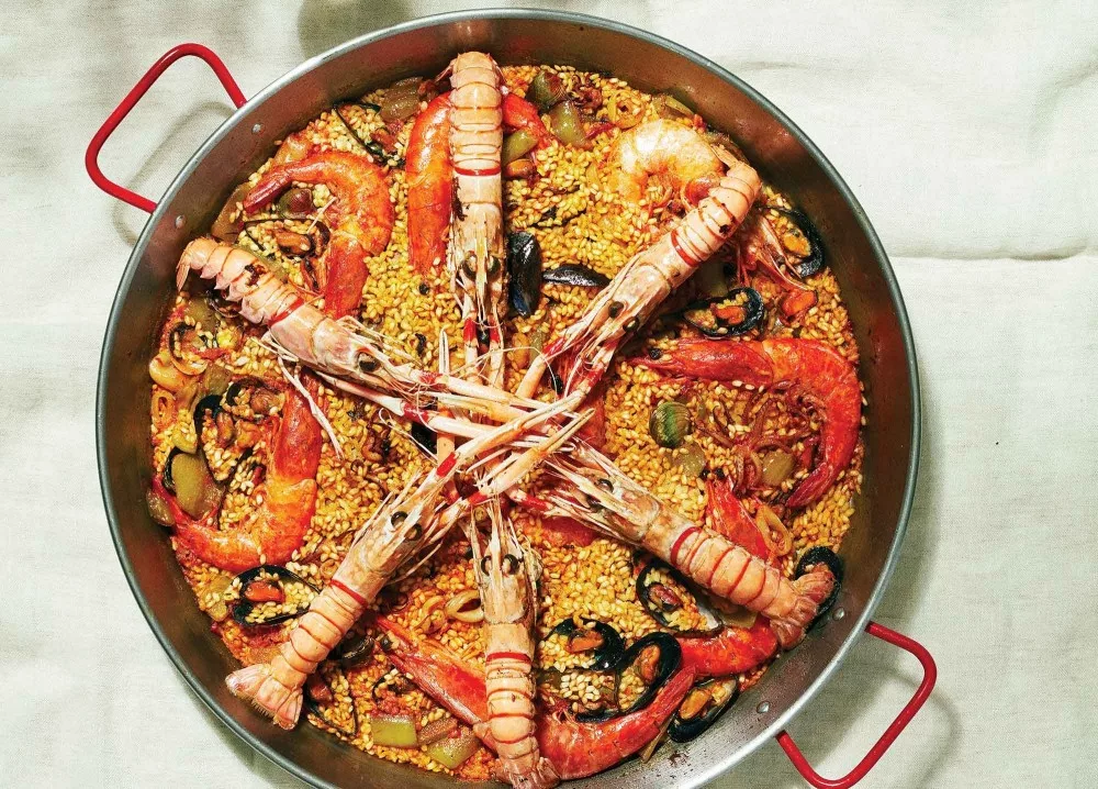 Articole Bucatarie - Tigaie din otel lustruit paella diametru 40 CM