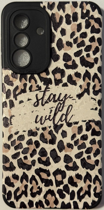 Huse personalizate pentru Samsung Galaxy A36 – Stay Wild Leopard/Love Life/Why Not Tiger/Rgele Leu [2]