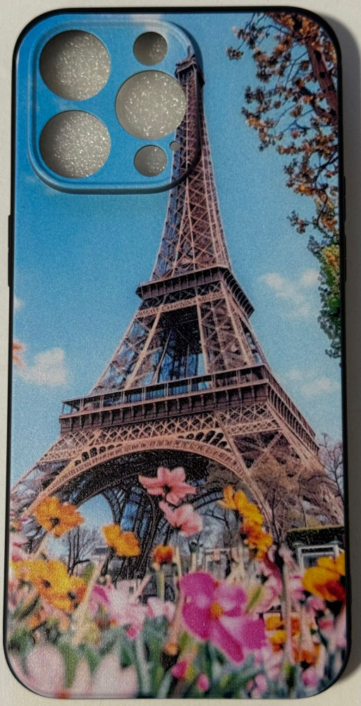 Husă de Telefon „Paris Blossom” – Eleganță Primăvăratică și Rafinament Parizian [1]