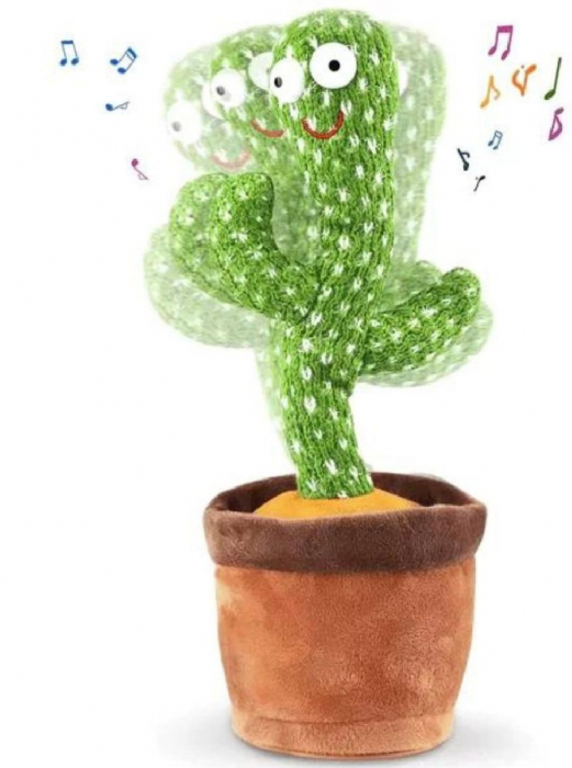 Cactus Dansator Interactiv – Jucăria Care Aduuuuucce Veselia în Casă! [3]