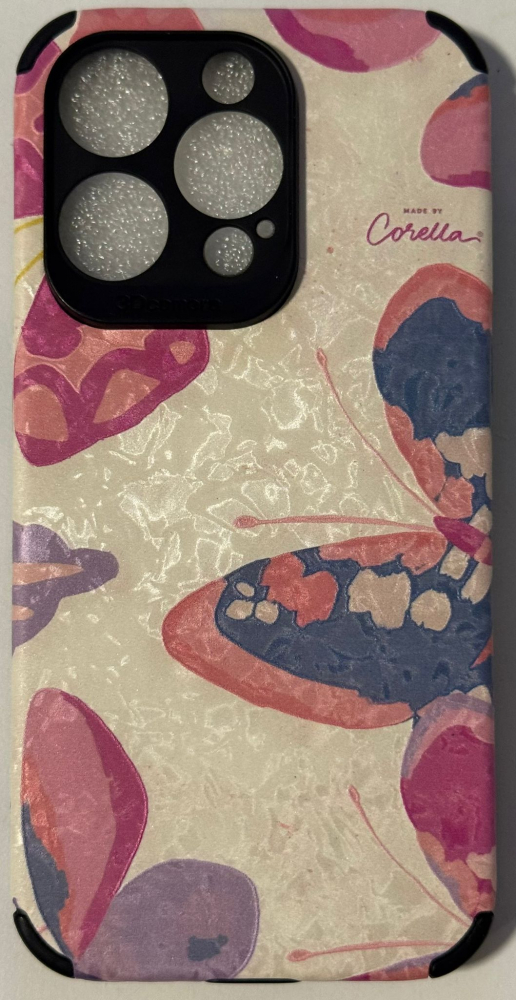 Husă de Telefon „Butterfly Dream” – Eleganță Naturală și Rafinament Pastel [1]
