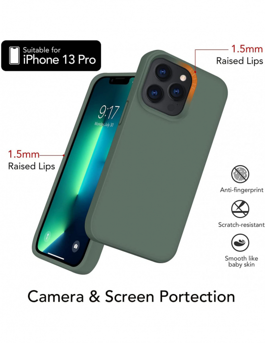 Husă Premium din Silicon Lichid cu 3 Straturi – Eleganță, Confort și Protecție Desăvârșită [5]