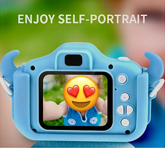 Cameră Foto Digitală Albastra pentru Copii cu CARD inclus [2]
