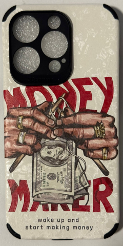 Silicon personalizat - Husă de Telefon „Money Maker” – Motivația Zilnică în Palmă!