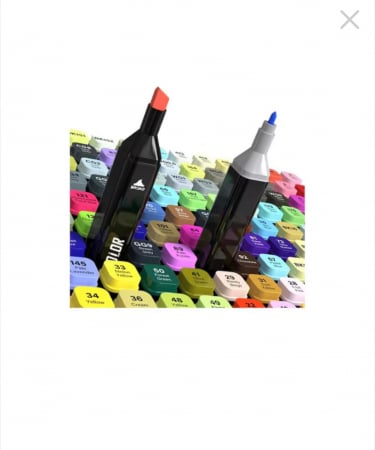 Set Markere Profesionale Touch – 36 Culori Vibrante în Husă Textilă [6]
