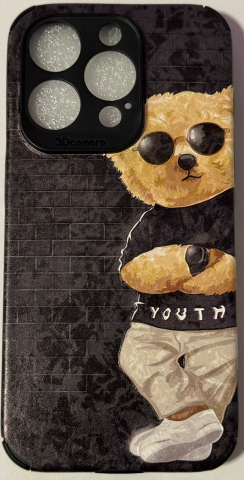 Silicon personalizat - Husă de Telefon „Street Bear” – Atitudine Urbană și Protecție Cu Stil