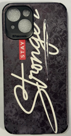 Silicon personalizat - Husă de Telefon  – „Stay Strong” | Forța ta, mereu cu tine