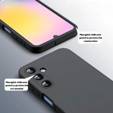 Husă din Silicon Catifelat pentru Samsung Galaxy – Protecție Premium cu Interior din Microfibră [1]