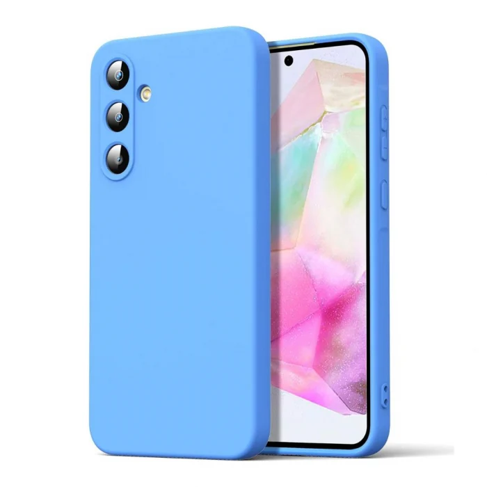 Silicon interior catifelat - Husă din Silicon Catifelat pentru Samsung Galaxy – Protecție Premium cu Interior din Microfibră