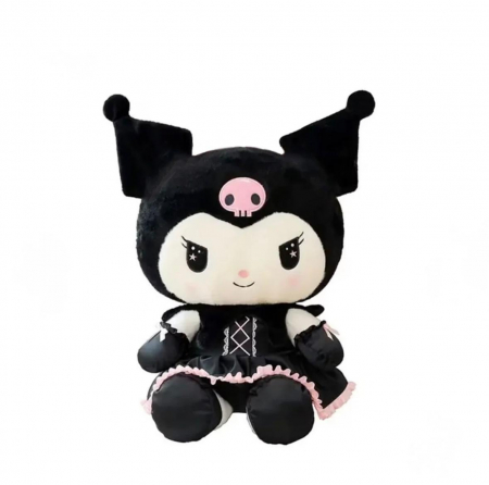 Jucarii de plus - Kuromi Gothic Lolita 35 cm – Jucărie de Pluș cu Atitudine și Stil!