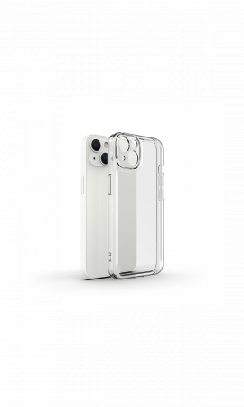 Husă Transparentă Premium din Silicon TPU pentru iPhone – Ultra Slim, Flexibilă și Rezistentă, IPhone15