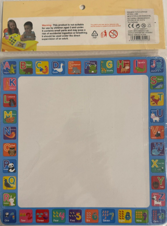 Set Educațional 2 în 1 – Puzzle „Creșterea Puiului de Panda” + Tablă de Scris Alfabetică [1]