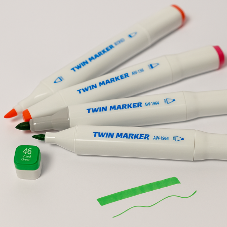 Set Markere Profesionale Art Walker Twin Marker – 36 Culori [1]