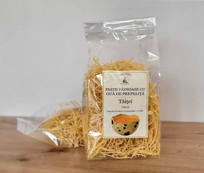 Tăiței cu ouă de prepeliță, 200g [2]