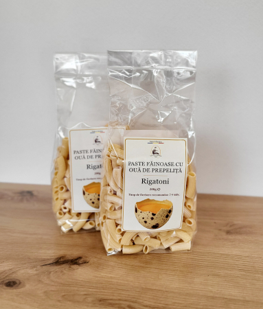 Produse - Rigatoni cu ouă de prepeliță, 200g