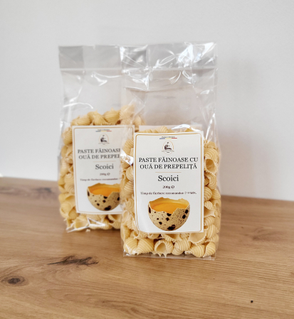 Produse - Scoici cu ouă de prepeliță, 200g