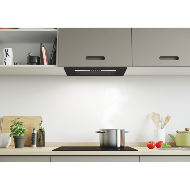Hota incorporabila Candy CPY5MBG, Putere de absorbtie 298 mc/h, 3 viteze, LED, 52 cm, Sticla neagra [3]