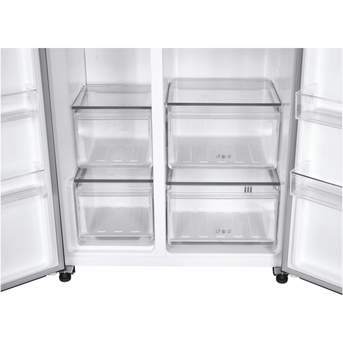 Side by Side Candy CHSBSO 6174B, No Frost, 532 l, Super Freezing, Sky LED, Afisaj digital, Clasa E, H 177 cm, Negru [8]