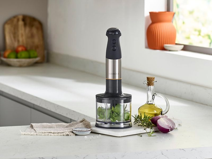 Blender vertical Kenwood Triblade XL+ HBM60.307GY, 1000W, set complet accesorii [2]