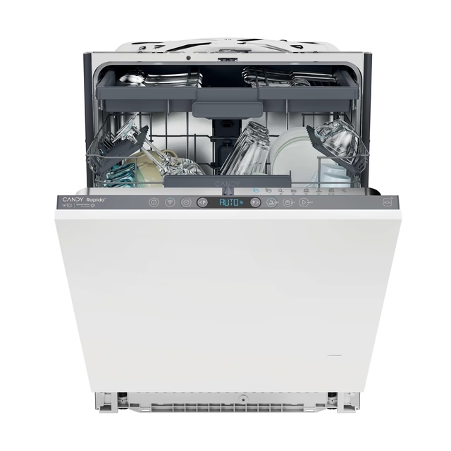 Masina de spalat vase Candy Rapid'O CI 4C4F1A, total incorporabila, 14 seturi, 60 cm, 8 programe, clasa C, Wi-Fi, inverter [3]