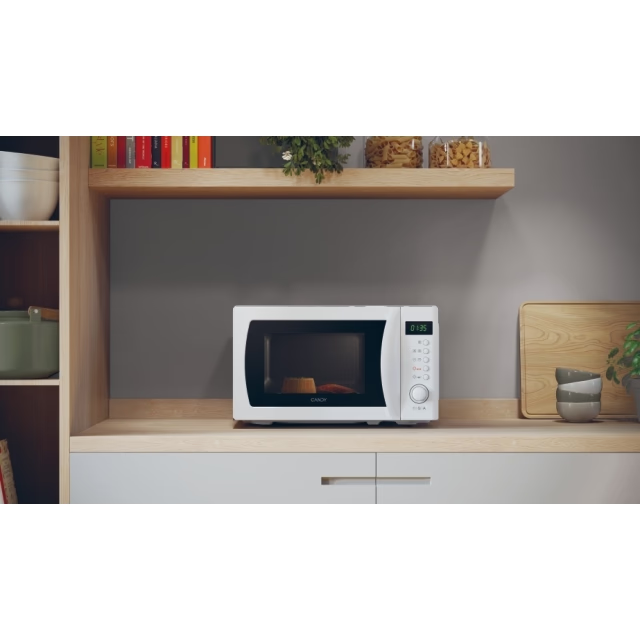 Cuptor cu microunde Candy Idea CMWA20SDLW, 700 W, 20 l, Digital, Alb [2]