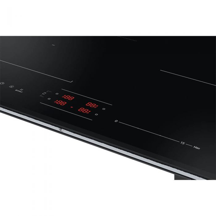 Plită cu inducție 60 cm – 4 zone, Flex Zone, conectivitate Wi-Fi SmartThings Cooking, negru [2]