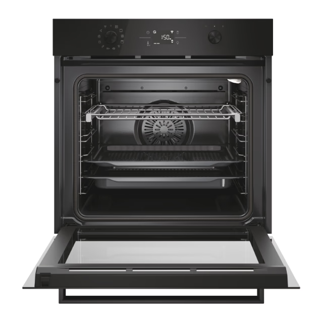 Cuptor electric incorporabil Black CA6 NP5B3YTB, PP, Pyro&Hydro, Basic, Telescopic(1), Multilevel 6 levels [2]