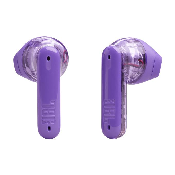 Căști True Wireless JBL Tune Flex Ghost Edition, Active Noise Cancelling, Bluetooth 5.2, JBL Pure Bass Sound, 32 Ore Autonomie, Ghost Purple [2]