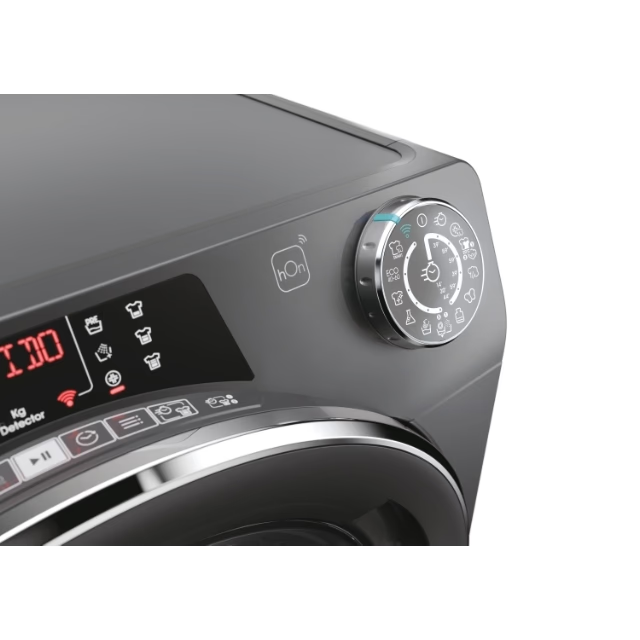 Masina de spalat rufe frontala slim CANDY RO41276DWMCRT-S, Wi-Fi, 7 kg, 1200rpm, Clasa A, antracit [4]