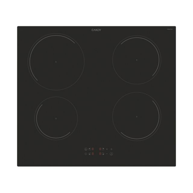 Plita incorporabila inductie Candy CI642C, 4 zone de gatit, touch control, sticla neagra [1]