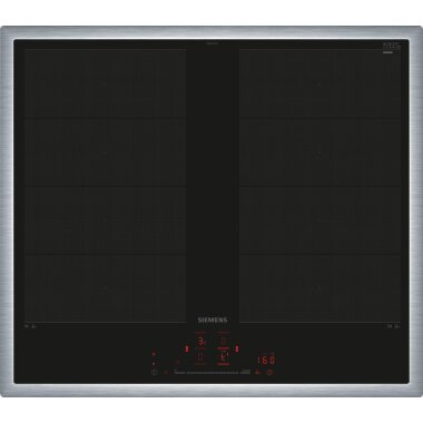 Plita incorporabila cu inductie Siemens EX645HXC1E iQ700, 60 cm, 4 zone, varioInduction, touchSlider, Home Connect, negru [2]