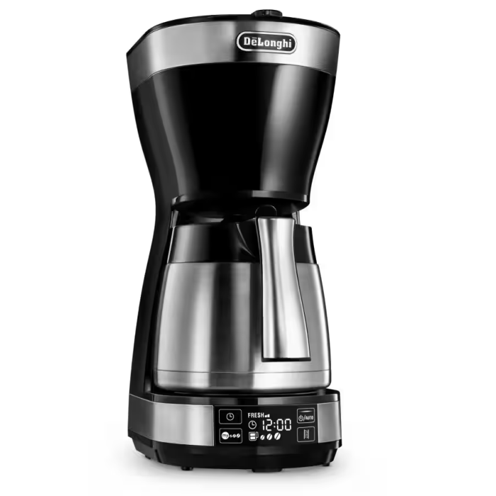 Cafetieră cu filtru DeLonghi ICM16731, 1200 W, carafă termică 1.25 L, până la 10 ceşti [2]