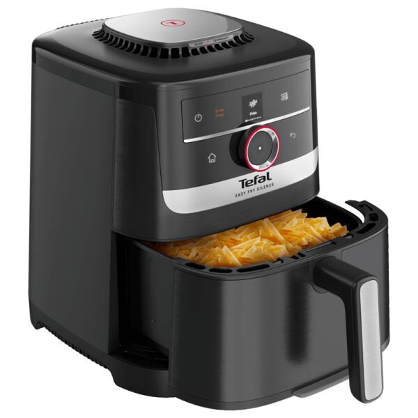 Friteuza cu aer cald Tefal EY5728E1 Easy Fry Silence, 5L, 1670W, 11 programe, Smart Assist [2]
