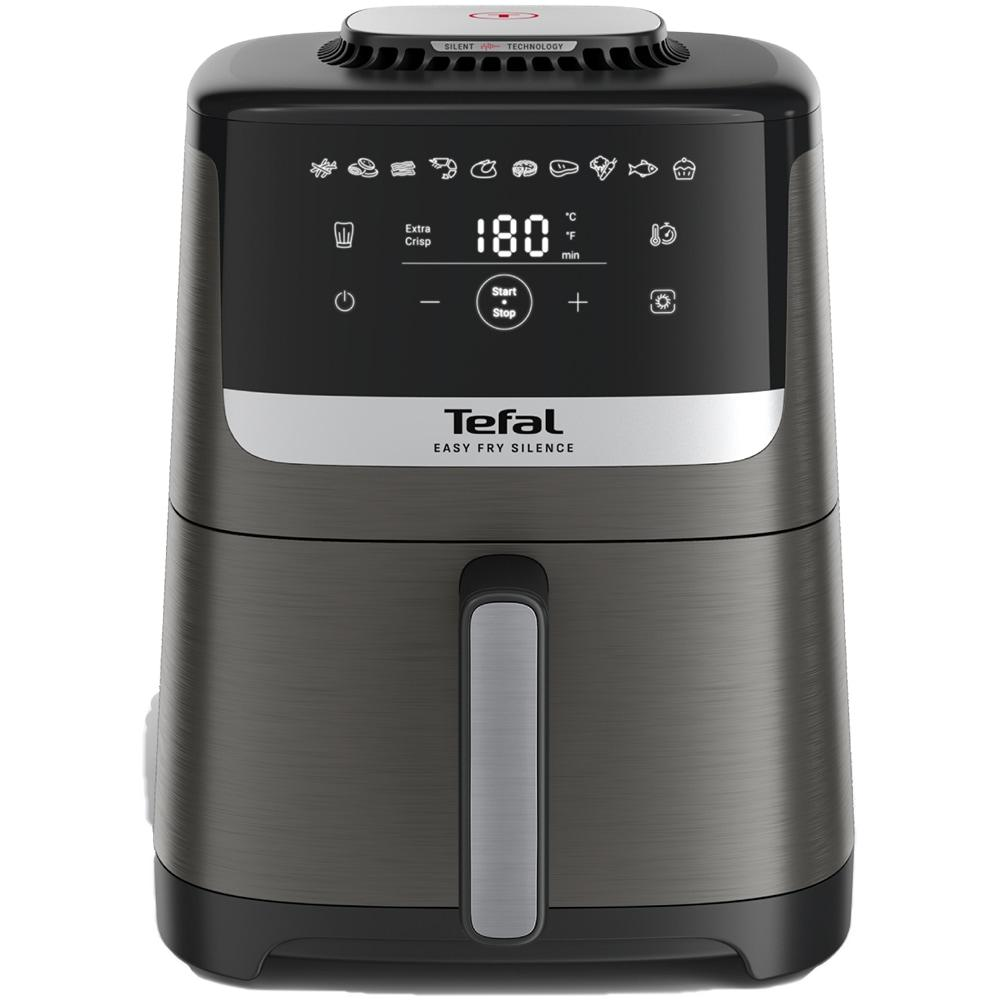 Friteuza cu aer cald Tefal EY8468E0 Easy Fry Silence XXL, 7L, 1800W, 10 programe, Extra Crisp [3]