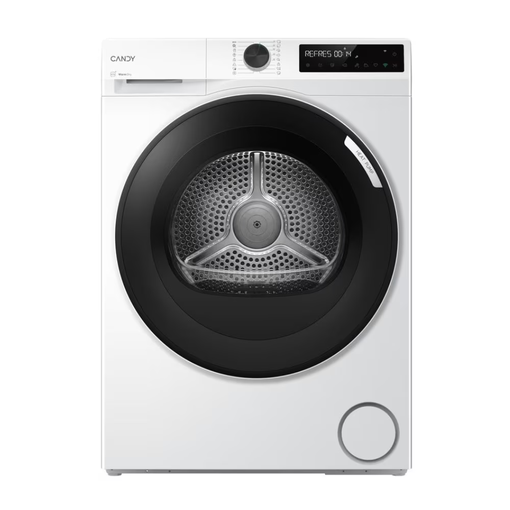 Uscător rufe slim 7 kg – pompă de căldură, WiFi, AI Smart Move, alb [2]