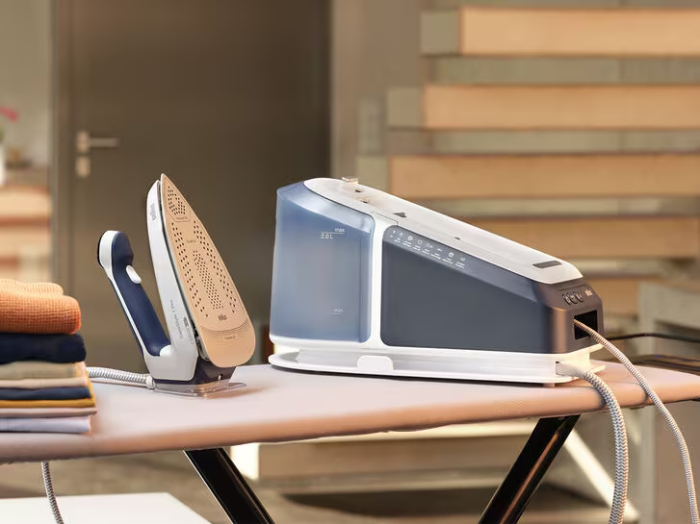 Staţie de călcat cu aburi Braun CareStyle 7 Pro IS7282BL, 2700 W, 8 bar, rezervor 2 L, abur continuu 180 g/min [2]