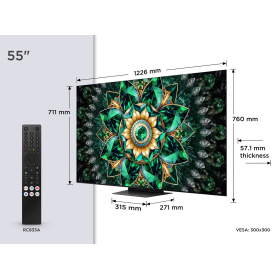 Televizor 55” Mini LED QLED 4K – 144Hz, Google TV, Dolby Vision IQ, HDR10+ [2]