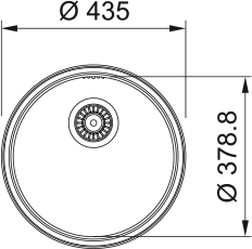 Chiuveta Inox RBX 610/110-38 [2]