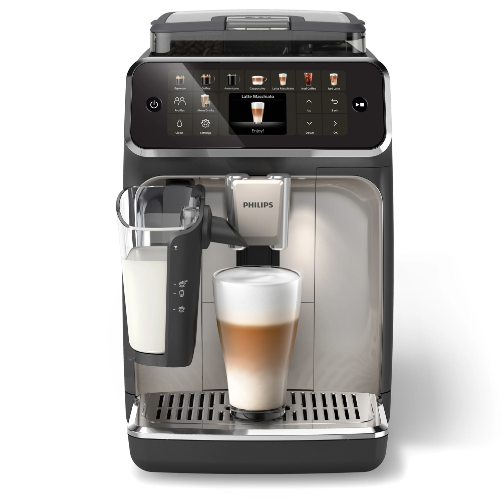 Espressor automat Philips LatteGo Series 5500 EP5541/50, 15 bari, 20 băuturi, sistem LatteGo, râșniță ceramică, AquaClean [2]