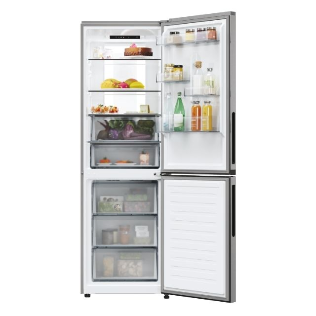 Frigider combină Candy 355 L – Total No Frost, Wi-Fi hOn, congelator jos, 185 cm, inox [2]