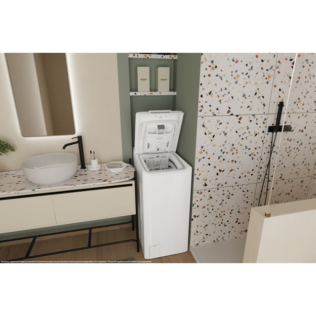 Masina de spalat rufe cu incarcare verticala Candy TCA273D3-S, 7 kg, 1200 RPM, Clasa C, display 3D,Wifi, Alb [4]