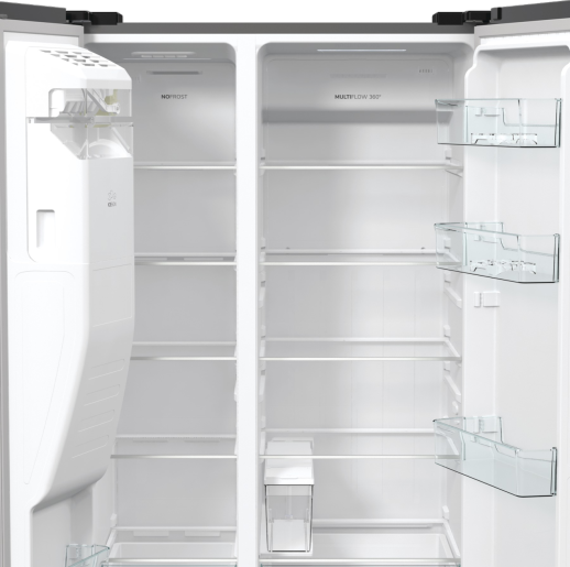 Frigider side by side Gorenje NRR9185ESXL, 566 L, NoFrost, inverter, dozator apă și gheață, inox [2]