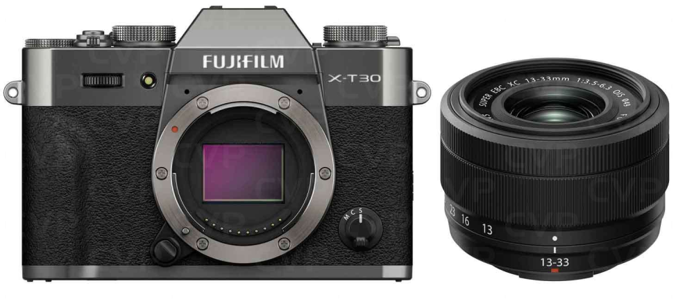 Aparat foto mirrorless Fujifilm X-T30 III + obiectiv XC 13-33mm f/3.5-6.3 OIS, 26.1MP, Charcoal Gray [2]