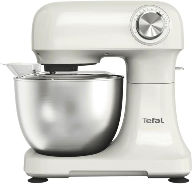 Robot de bucatarie Tefal QB140AF0 Bake Easy, 500W, 12 viteze, bol inox 3.5L, accesorii patiserie [2]