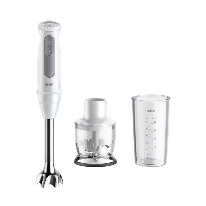 Blender vertical Braun MultiQuick 5 HB501AI-MQ50201MWH, 1000W, alb [2]