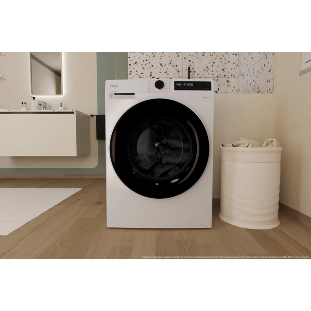 Br,8+5Kg, 1400rpm, A-10%/E, PROACTIVFE WASH, SOFT DRUM, ABT, SMART SPRAY, BLDC Motor,Steam, Wifi, White [3]