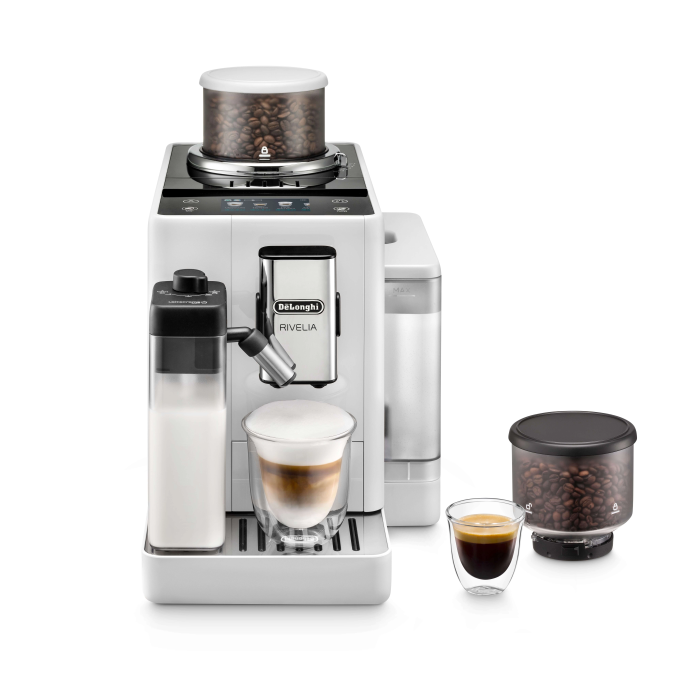 Espressor automat De’Longhi Magnifica Evo EXAM440.55.W, cafea boabe, LatteCrema [2]