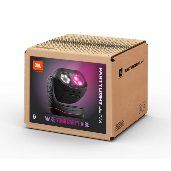 JBL PartyLight Beam lumină de petrecere Bluetooth, efecte RGB LED sincronizate cu muzica, control wireless pentru boxe PartyBox [2]