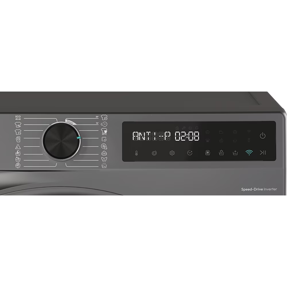 Mașină de spălat rufe Candy 7 kg – 1400 rpm, motor Inverter BPM, Wi-Fi, 16 programe, afișaj LED, antracit [3]