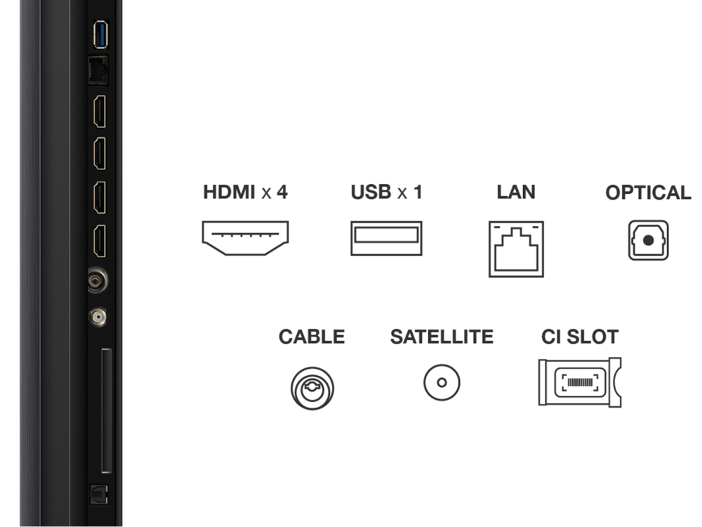 Televizor 214 cm QLED – 4K UHD Smart Google TV, Dolby Vision, HDR10 [3]